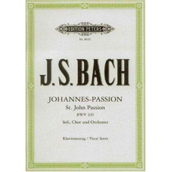St. John Passion BWV 245 (Vocal Score)