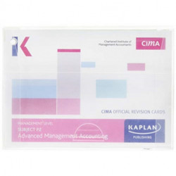 P2 ADVANCED MANAGEMENT ACCOUNTING - REVISION CARDS