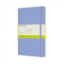 Moleskine Large Plain Softcover Notebook: Hydrangea Blue: Hydrangea Blue