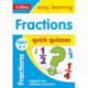 Fractions Quick Quizzes Ages 5-7: Ideal for Home Learning