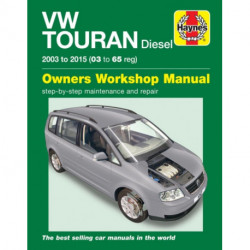 Volkswagen Touran Diesel (03 - 15) 03 to 65 Haynes Repair Manual