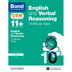 Bond 11+: English & Verbal Reasoning: CEM 10 Minute Tests (now Cambridge Select Insight): 9-10 years