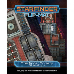 Starfinder Flip-Mat: Starfinder Society Starships