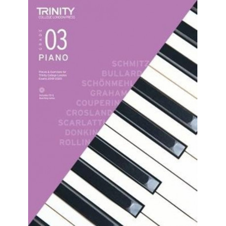 Trinity College London Piano Exam Pieces & Exercises 2018-2020. Grade 3 (with CD)