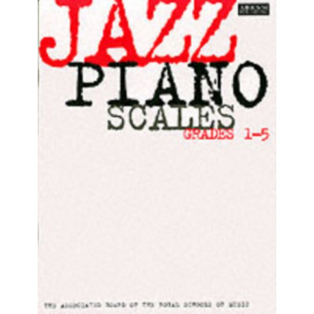Jazz Piano Scales, Grades 1-5