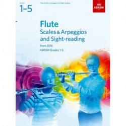 Flute Scales & Arpeggios and Sight-Reading, ABRSM Grades 1-5: from 2018