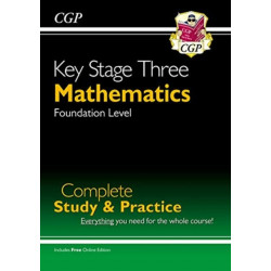 KS3 Maths Complete Revision & Practice – Foundation (includes Online Edition, Videos & Quizzes)