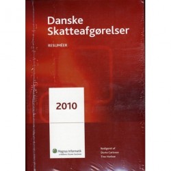 Danske skattelove 2010 bind 1-3 inkl. Danske skatteafgørelser