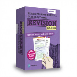 Pearson REVISE Edexcel GCSE French Revision Cards - for 2025 exams: Edexcel