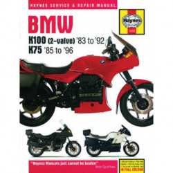 BMW K100 & 75 2-valve Models (83 - 96) Haynes Repair Manual