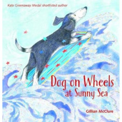 Dog On Wheels At Sunny Sea
