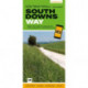 South Downs Way: Easy-to-use folding map and essential information, with custom itinerary planning for walkers, trekkers, fastpackers and trail runners