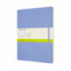 Moleskine Extra Large Plain Softcover Notebook: Hydrangea Blue: Hydrangea Blue