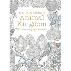 Millie Marotta's Animal Kingdom Postcard Box: 50 beautiful cards for colouring in