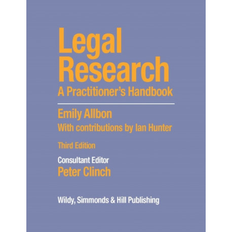 Legal Research: A Practitioner's Handbook