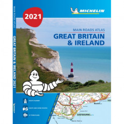 Great Britain & Ireland 2021 - Mains Roads Atlas (A4-Paperback): Tourist & Motoring Atlas A4 Paperback