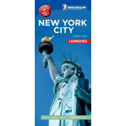 New York - Michelin City Map 9204: Laminated City Plan