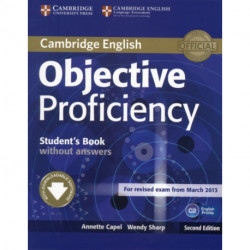 Objective Proficiency Student's Book without Answers with Downloadable Software