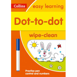 Dot-to-Dot Age 3-5 Wipe Clean Activity Book: Ideal for Home Learning