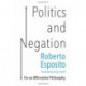 Politics and Negation: For an Affirmative Philosophy
