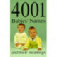 4001 Babies' Names and Their Meanings