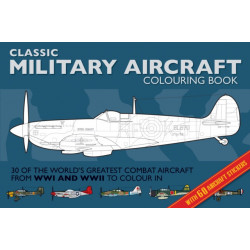 Military Aircraft Colouring Book