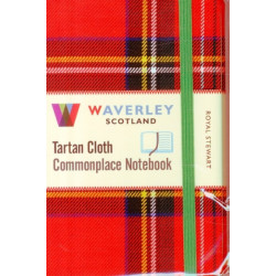 Waverley (M): Royal Stewart Tartan Cloth Commonplace Notebook