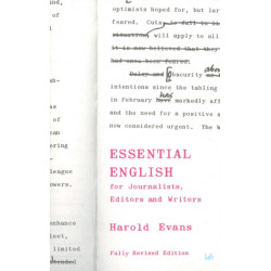 Essential English for Journalists, Editors and Writers