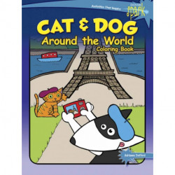 Spark Cat & Dog Around the World Coloring Book