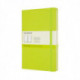 Moleskine Large Plain Hardcover Notebook: Lemon Green: Lemon Green