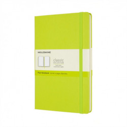 Moleskine Large Plain Hardcover Notebook: Lemon Green: Lemon Green