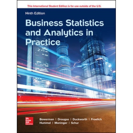 ISE Business Statistics and Analytics in Practice