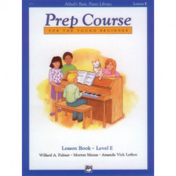 Alfred's Basic Piano Library Prep Course Lesson E