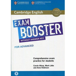Cambridge English Exam Booster for Advanced without Answer Key with Audio: Comprehensive Exam Practice for Students