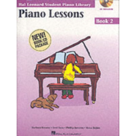 Piano Lessons Book 2 & Audio: Hal Leonard Student Piano Library