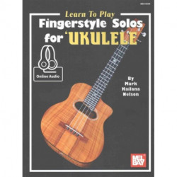 Learn To Play Fingerstyle Solos For Ukulele Book: With Online Audio
