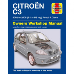 Citroen C3 Petrol & Diesel (02 - 09) Haynes Repair Manual