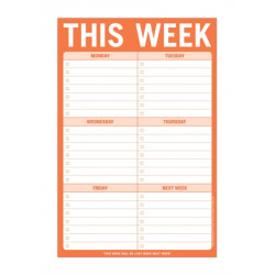 Knock Knock This Week Pad