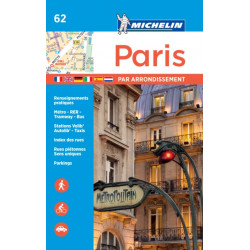 Paris par arrondissement - Michelin City Plan 062: City Plans