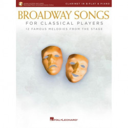 BROADWAY SONGS FOR CLASSICAL PLAYERSCLAR