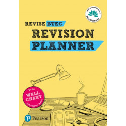 Pearson REVISE BTEC Revision Planner - for 2025 exams: for home learning, 2022 and 2023 assessments and exams