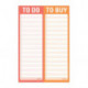 Knock Knock Perforated Pad: To Do/To Buy