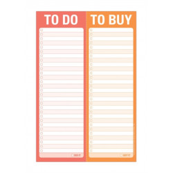 Knock Knock Perforated Pad: To Do/To Buy