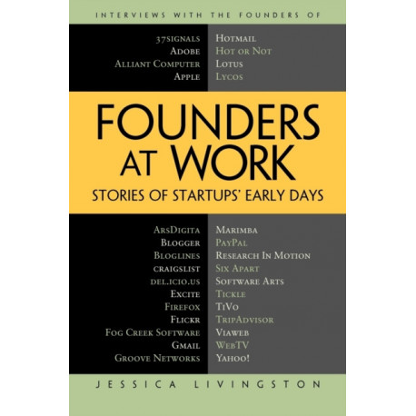 Founders at Work: Stories of Startups' Early Days
