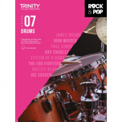 Trinity College London Rock & Pop 2018 Drums Grade 7