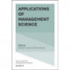 Applications of Management Science
