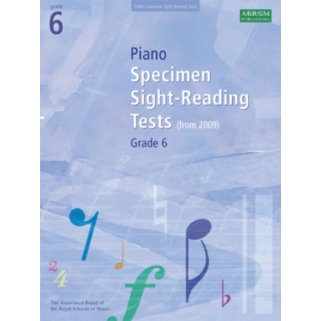 Piano Specimen Sight-Reading Tests, Grade 6