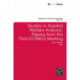 Studies in Applied Welfare Analysis: Papers from the Third ECINEQ Meeting