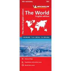 The World - Michelin National Map 701: Map