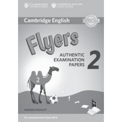 Cambridge English Young Learners 2 for Revised Exam from 2018 Flyers Answer Booklet: Authentic Examination Papers